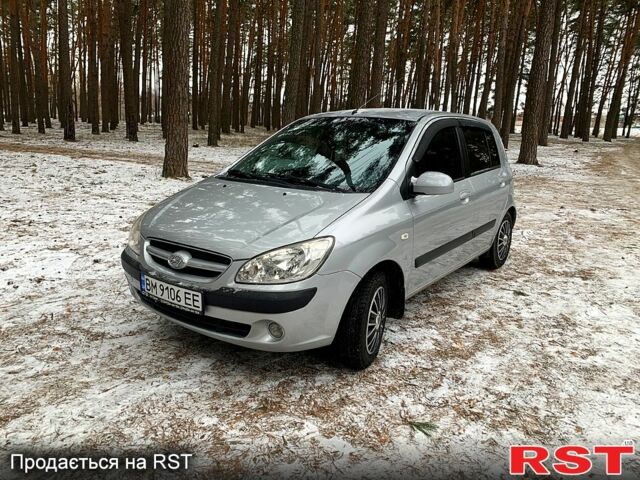 Сірий Хендай Гетц, об'ємом двигуна 1.4 л та пробігом 196 тис. км за 5600 $, фото 5 на Automoto.ua