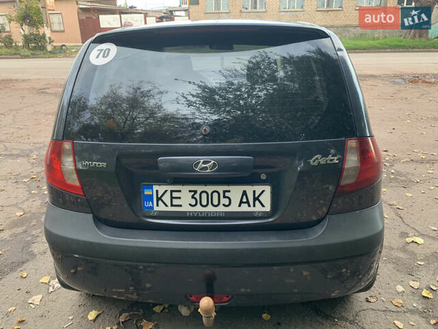 Серый Хендай Гетц, объемом двигателя 1.4 л и пробегом 138 тыс. км за 5000 $, фото 5 на Automoto.ua