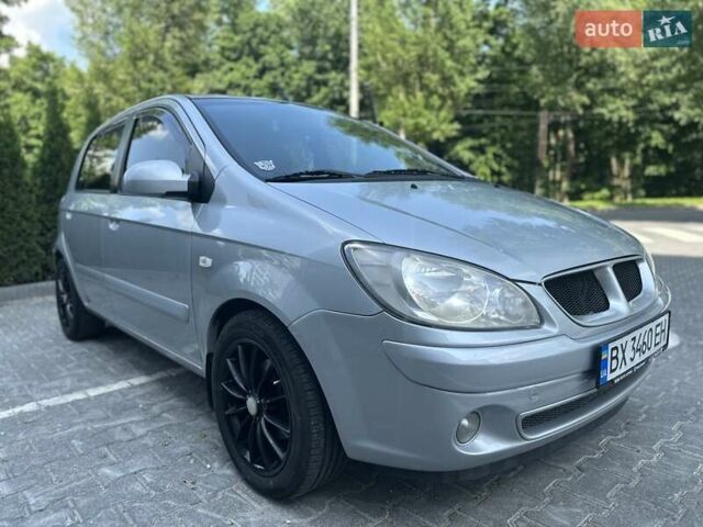 Серый Хендай Гетц, объемом двигателя 1.6 л и пробегом 224 тыс. км за 4250 $, фото 4 на Automoto.ua