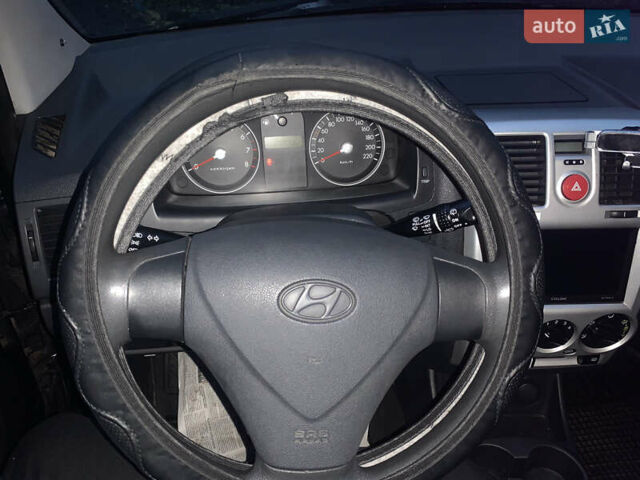 Серый Хендай Гетц, объемом двигателя 1.4 л и пробегом 138 тыс. км за 5000 $, фото 14 на Automoto.ua