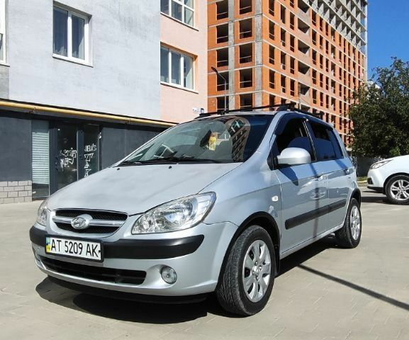 Серый Хендай Гетц, объемом двигателя 1.4 л и пробегом 226 тыс. км за 3600 $, фото 9 на Automoto.ua