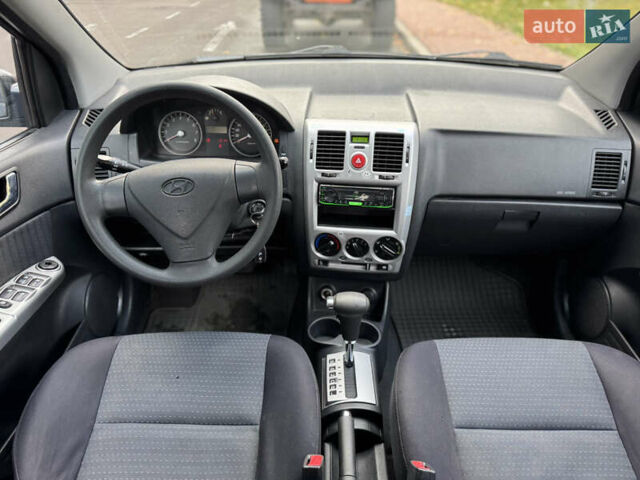 Серый Хендай Гетц, объемом двигателя 1.4 л и пробегом 186 тыс. км за 4950 $, фото 14 на Automoto.ua