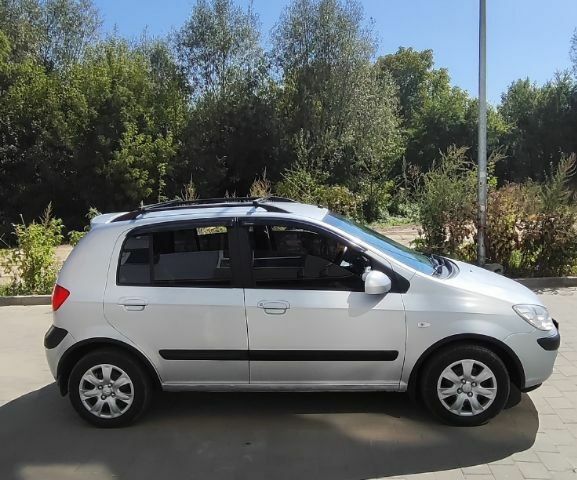 Серый Хендай Гетц, объемом двигателя 1.4 л и пробегом 226 тыс. км за 3600 $, фото 12 на Automoto.ua