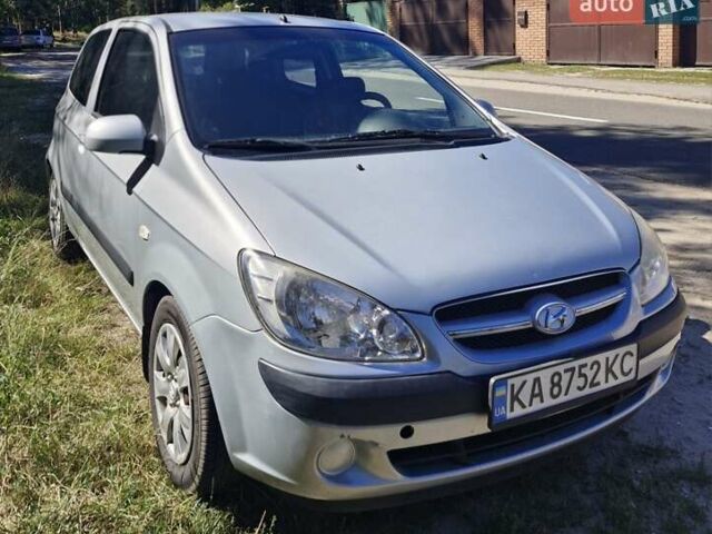 Сірий Хендай Гетц, об'ємом двигуна 1.09 л та пробігом 186 тис. км за 4100 $, фото 2 на Automoto.ua