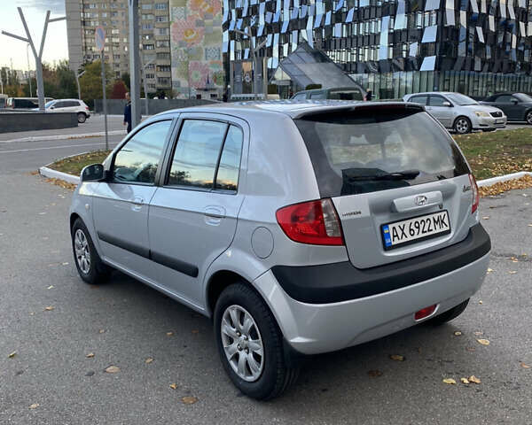 Серый Хендай Гетц, объемом двигателя 1.4 л и пробегом 151 тыс. км за 3700 $, фото 4 на Automoto.ua