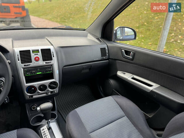 Серый Хендай Гетц, объемом двигателя 1.4 л и пробегом 186 тыс. км за 4950 $, фото 15 на Automoto.ua