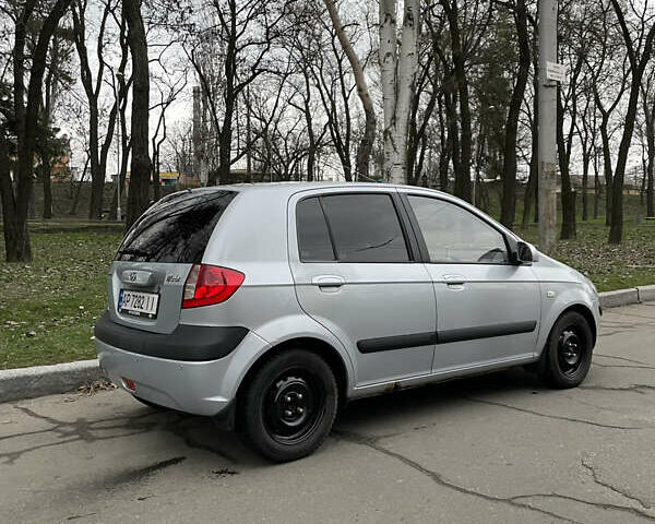 Серый Хендай Гетц, объемом двигателя 1.09 л и пробегом 263 тыс. км за 3200 $, фото 19 на Automoto.ua