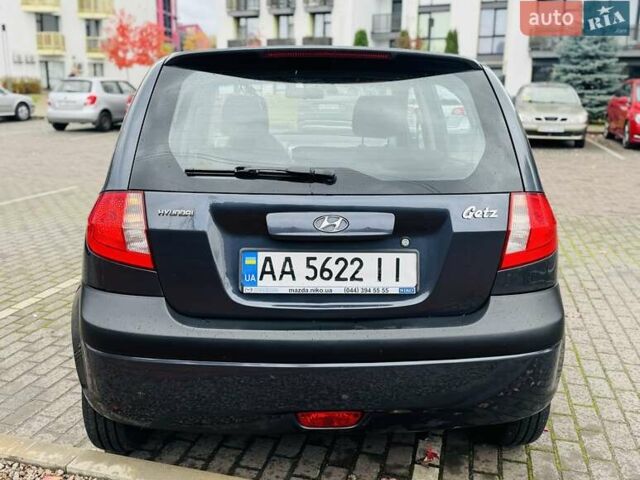 Сірий Хендай Гетц, об'ємом двигуна 1.4 л та пробігом 186 тис. км за 4999 $, фото 5 на Automoto.ua