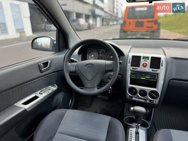 Серый Хендай Гетц, объемом двигателя 1.4 л и пробегом 186 тыс. км за 4950 $, фото 13 на Automoto.ua
