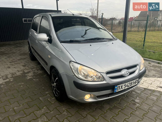 Серый Хендай Гетц, объемом двигателя 1.4 л и пробегом 189 тыс. км за 5350 $, фото 5 на Automoto.ua