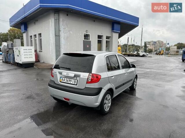 Сірий Хендай Гетц, об'ємом двигуна 1.4 л та пробігом 65 тис. км за 6900 $, фото 4 на Automoto.ua