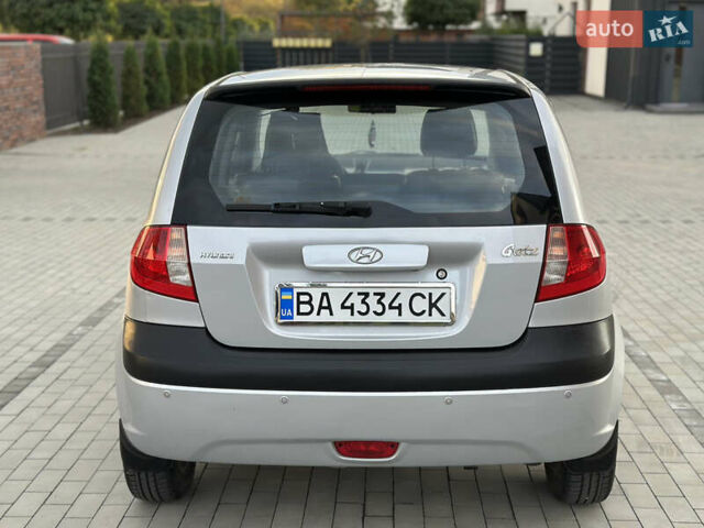 Сірий Хендай Гетц, об'ємом двигуна 1.4 л та пробігом 145 тис. км за 6300 $, фото 7 на Automoto.ua