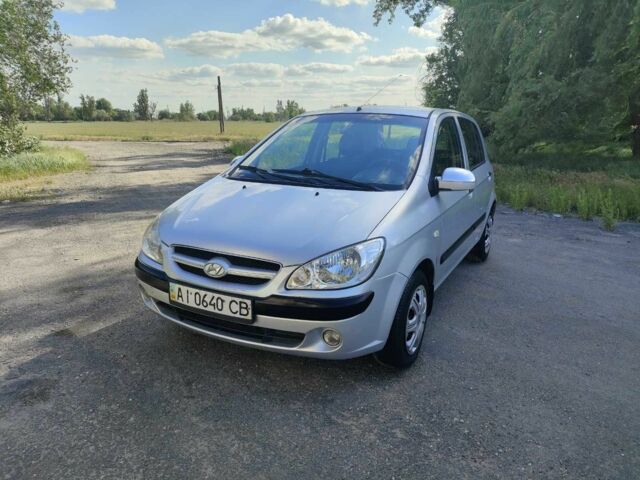 Серый Хендай Гетц, объемом двигателя 1.4 л и пробегом 159 тыс. км за 5200 $, фото 7 на Automoto.ua