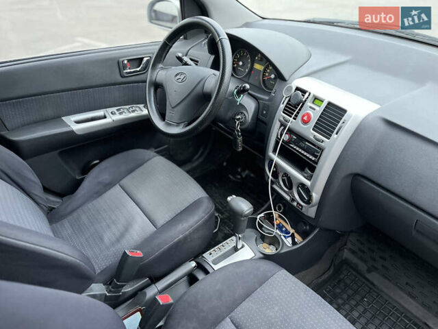 Сірий Хендай Гетц, об'ємом двигуна 1.4 л та пробігом 188 тис. км за 4700 $, фото 10 на Automoto.ua