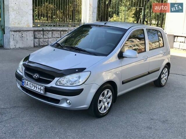 Серый Хендай Гетц, объемом двигателя 1.4 л и пробегом 134 тыс. км за 5999 $, фото 6 на Automoto.ua