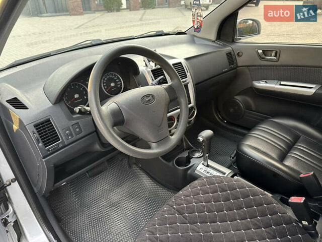 Сірий Хендай Гетц, об'ємом двигуна 1.4 л та пробігом 145 тис. км за 6300 $, фото 24 на Automoto.ua