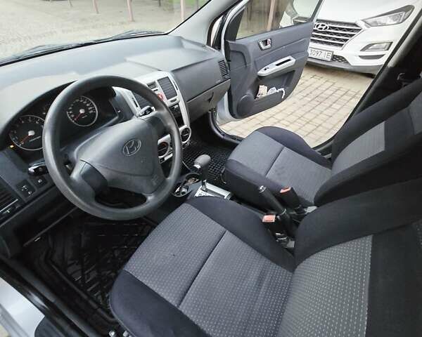 Серый Хендай Гетц, объемом двигателя 1.4 л и пробегом 222 тыс. км за 5700 $, фото 25 на Automoto.ua