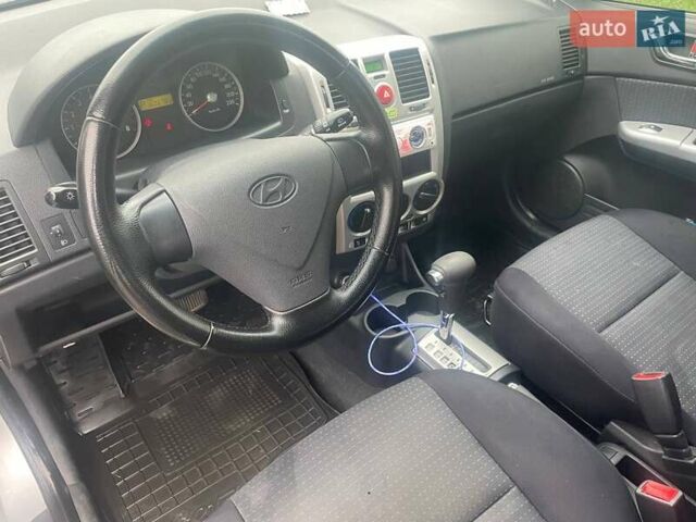 Серый Хендай Гетц, объемом двигателя 1.4 л и пробегом 160 тыс. км за 6000 $, фото 5 на Automoto.ua