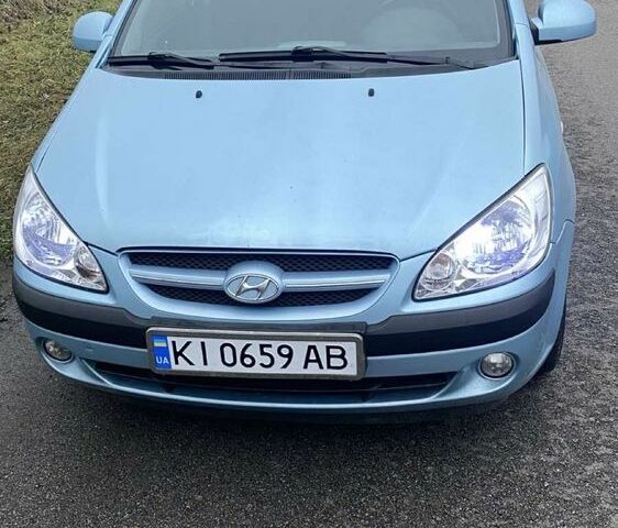 Сірий Хендай Гетц, об'ємом двигуна 1.4 л та пробігом 206 тис. км за 3600 $, фото 1 на Automoto.ua