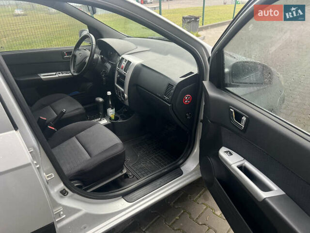 Серый Хендай Гетц, объемом двигателя 1.4 л и пробегом 189 тыс. км за 5350 $, фото 9 на Automoto.ua
