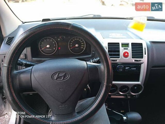 Серый Хендай Гетц, объемом двигателя 1.6 л и пробегом 168 тыс. км за 6200 $, фото 8 на Automoto.ua