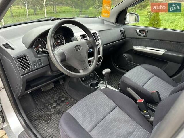 Серый Хендай Гетц, объемом двигателя 1.4 л и пробегом 116 тыс. км за 5300 $, фото 25 на Automoto.ua