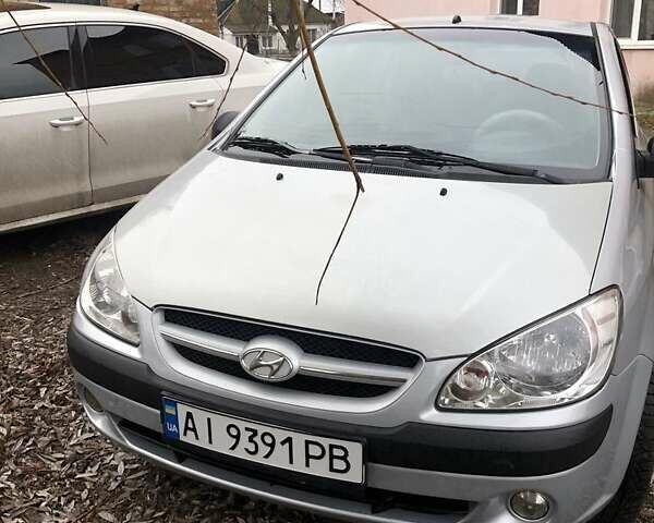 Серый Хендай Гетц, объемом двигателя 1.4 л и пробегом 280 тыс. км за 5000 $, фото 6 на Automoto.ua