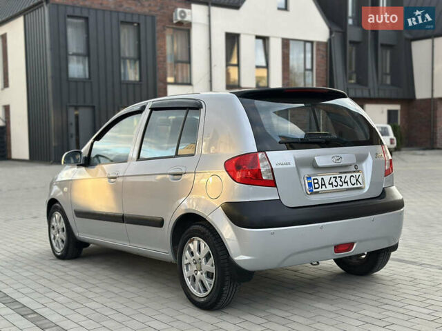 Сірий Хендай Гетц, об'ємом двигуна 1.4 л та пробігом 145 тис. км за 6300 $, фото 9 на Automoto.ua