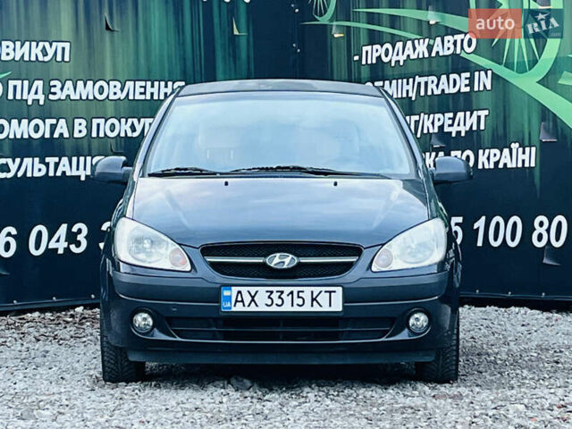 Серый Хендай Гетц, объемом двигателя 1.4 л и пробегом 119 тыс. км за 4800 $, фото 3 на Automoto.ua