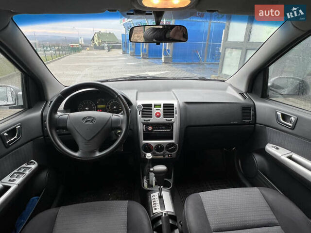 Серый Хендай Гетц, объемом двигателя 1.4 л и пробегом 189 тыс. км за 5350 $, фото 11 на Automoto.ua