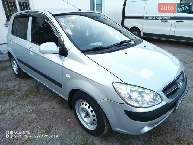 Серый Хендай Гетц, объемом двигателя 1.6 л и пробегом 168 тыс. км за 6200 $, фото 2 на Automoto.ua