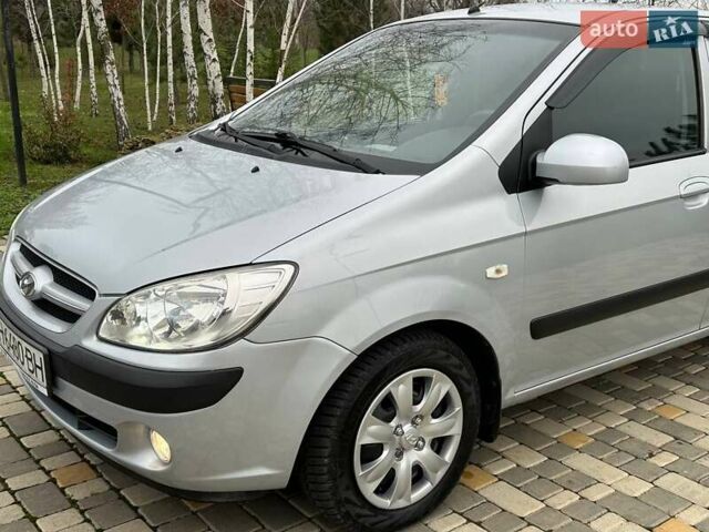 Серый Хендай Гетц, объемом двигателя 1.4 л и пробегом 116 тыс. км за 5300 $, фото 6 на Automoto.ua