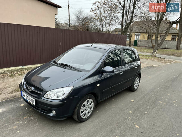 Серый Хендай Гетц, объемом двигателя 1.6 л и пробегом 190 тыс. км за 6000 $, фото 3 на Automoto.ua
