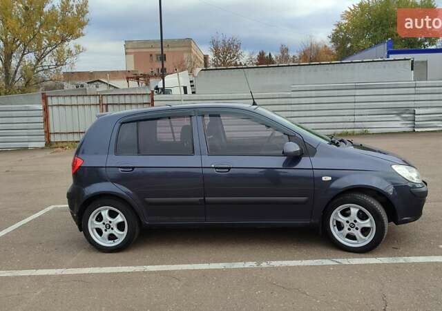 Серый Хендай Гетц, объемом двигателя 1.5 л и пробегом 260 тыс. км за 4199 $, фото 5 на Automoto.ua