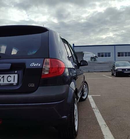 Серый Хендай Гетц, объемом двигателя 1.5 л и пробегом 260 тыс. км за 4199 $, фото 1 на Automoto.ua