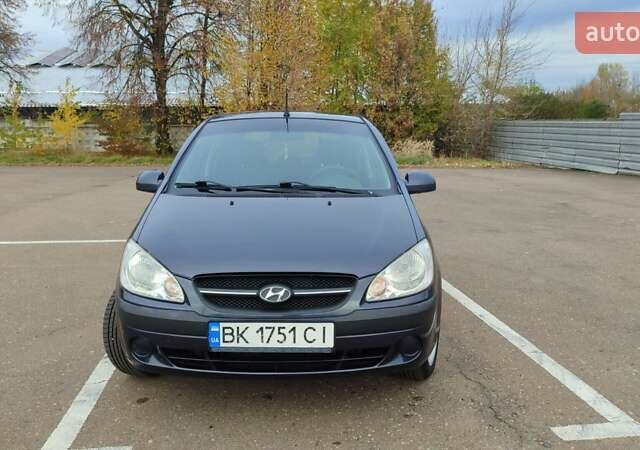 Серый Хендай Гетц, объемом двигателя 1.5 л и пробегом 260 тыс. км за 4199 $, фото 9 на Automoto.ua
