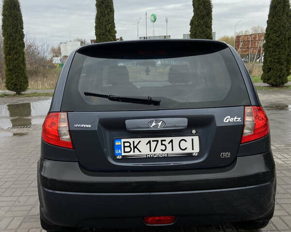 Серый Хендай Гетц, объемом двигателя 1.49 л и пробегом 260 тыс. км за 4450 $, фото 2 на Automoto.ua