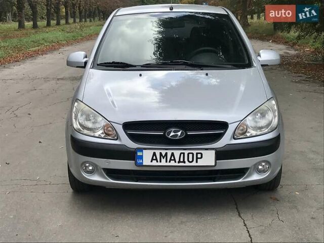Серый Хендай Гетц, объемом двигателя 1.4 л и пробегом 124 тыс. км за 5990 $, фото 3 на Automoto.ua