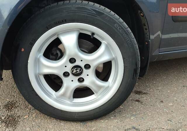 Серый Хендай Гетц, объемом двигателя 1.5 л и пробегом 260 тыс. км за 4199 $, фото 14 на Automoto.ua