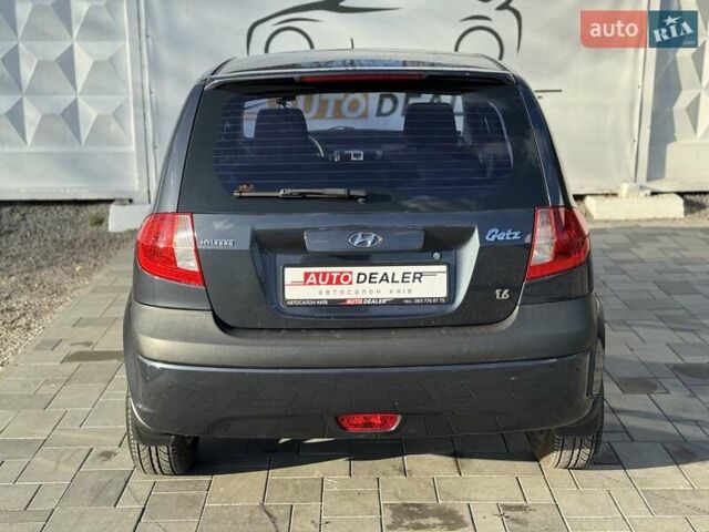 Сірий Хендай Гетц, об'ємом двигуна 1.6 л та пробігом 159 тис. км за 6900 $, фото 7 на Automoto.ua