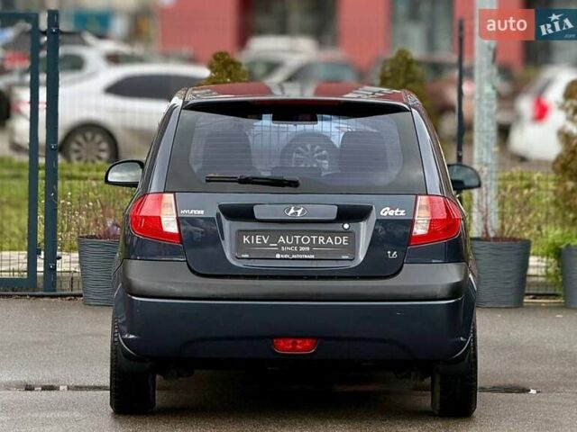 Серый Хендай Гетц, объемом двигателя 1.6 л и пробегом 159 тыс. км за 6500 $, фото 14 на Automoto.ua