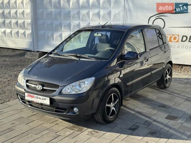 Сірий Хендай Гетц, об'ємом двигуна 1.6 л та пробігом 159 тис. км за 6900 $, фото 2 на Automoto.ua