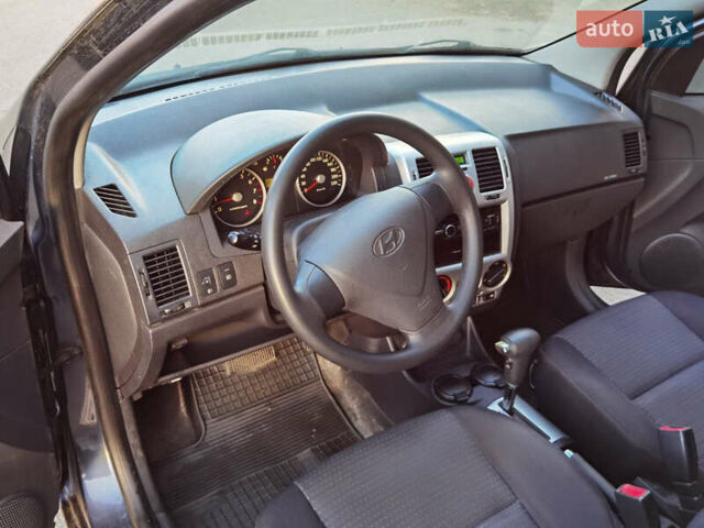 Сірий Хендай Гетц, об'ємом двигуна 1.6 л та пробігом 178 тис. км за 6500 $, фото 8 на Automoto.ua