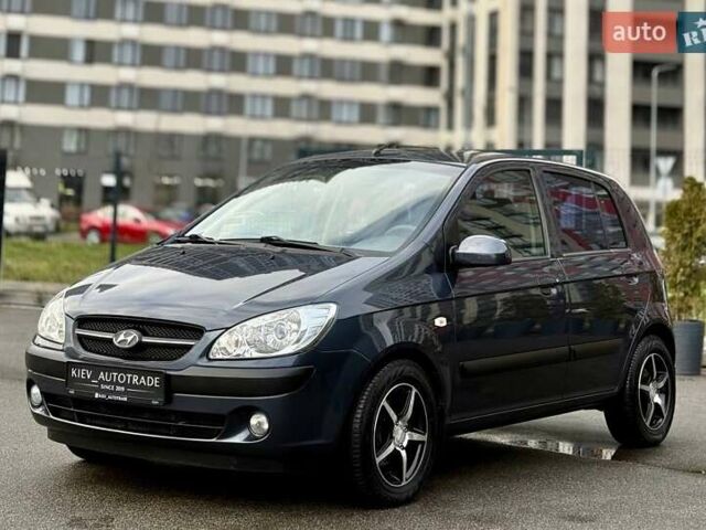 Серый Хендай Гетц, объемом двигателя 1.6 л и пробегом 159 тыс. км за 6500 $, фото 4 на Automoto.ua
