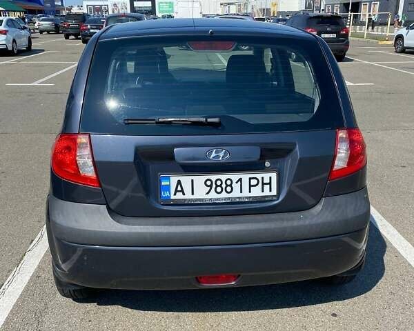 Сірий Хендай Гетц, об'ємом двигуна 1.4 л та пробігом 136 тис. км за 5500 $, фото 3 на Automoto.ua