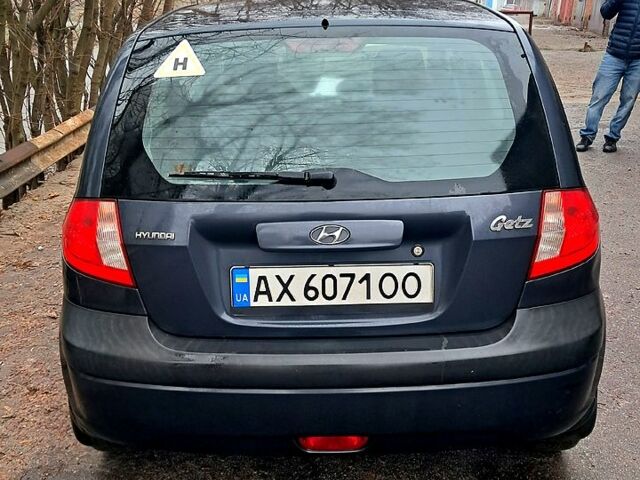 Серый Хендай Гетц, объемом двигателя 1.4 л и пробегом 177 тыс. км за 4900 $, фото 10 на Automoto.ua