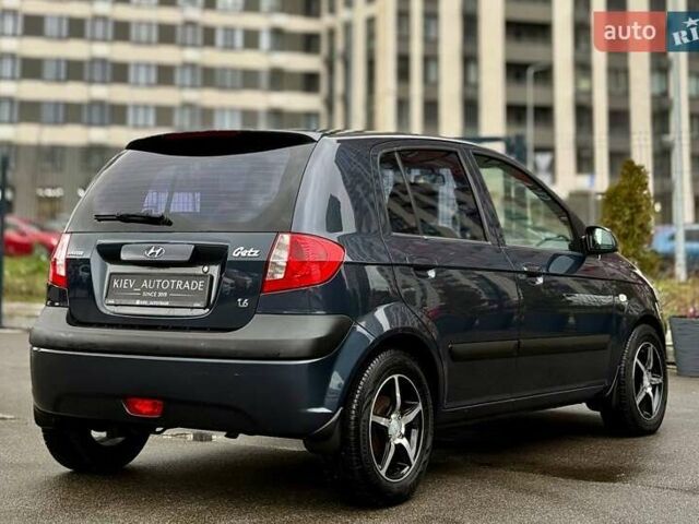 Серый Хендай Гетц, объемом двигателя 1.6 л и пробегом 159 тыс. км за 6500 $, фото 16 на Automoto.ua