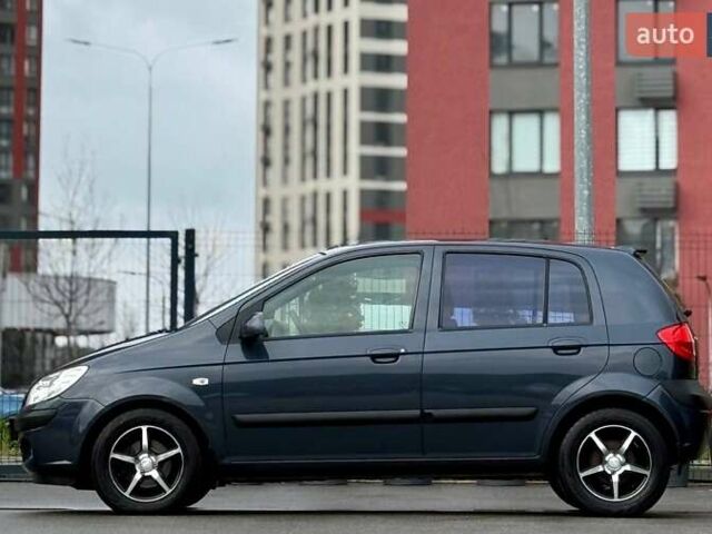 Серый Хендай Гетц, объемом двигателя 1.6 л и пробегом 159 тыс. км за 6500 $, фото 7 на Automoto.ua