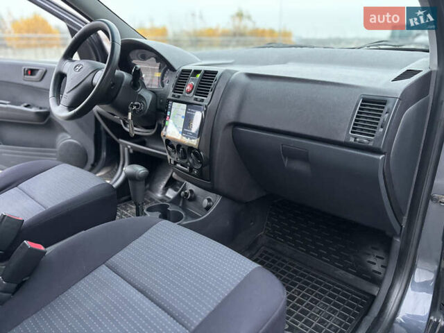 Серый Хендай Гетц, объемом двигателя 1.4 л и пробегом 137 тыс. км за 7299 $, фото 9 на Automoto.ua