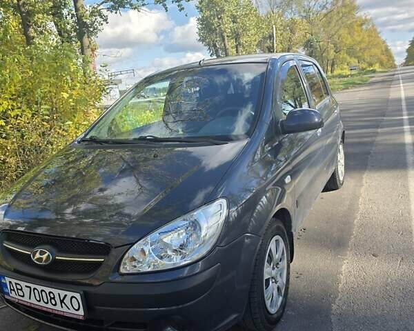 Серый Хендай Гетц, объемом двигателя 1.4 л и пробегом 84 тыс. км за 6100 $, фото 6 на Automoto.ua